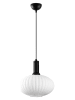 Opviq Hanglamp wit/zwart - (H)118 x Ø 30 cm