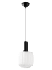 Opviq Hanglamp wit/zwart - (H)118 x Ø 20 cm