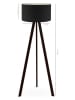 Opviq Staande lamp zwart - (H)140 x Ø 38 cm