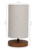 Opviq Tafellamp beige - (H)31 x Ø 15 cm