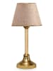 Opviq Tischleuchte in Beige/ Gold - (H)45 x Ø 22 cm