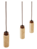 Opviq Hanglamp beige/bruin - (B)60 x (H)160 cm