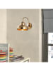 Opviq Wandlamp "Berceste" goudkleurig - (B)20 x (H)24 cm