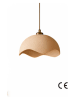 Opviq Hanglamp lichtroze/goudkleurig - (B)30 x (H)58 cm
