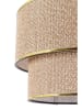 Opviq Hanglamp beige/goudkleurig - (H)70 x Ø 30 cm