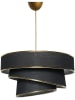 Opviq Hanglamp zwart - (B)40 x (H)72 x (D)20 cm