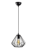 Opviq Hanglamp "Diamond" zwart - Ø 23 cm