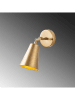 Opviq Wandleuchte in Gold - (B)10 x (H)21 cm