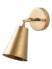 Opviq Wandleuchte in Gold - (B)10 x (H)21 cm