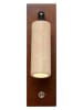 Opviq Wandleuchte in Beige/ Braun - (H)22 cm