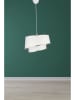 Opviq Hanglamp wit/zilverkleurig - (H)54,5 x Ø 29 cm