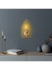Opviq Wandleuchte "Leaf" in Gold - (B)20 x (H)30 cm