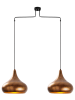 Opviq Hängeleuchte "Muba" in Kupfer - (B)95 x (H)141 cm