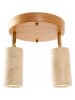 Opviq Deckenleuchte in Beige/ Hellbraun - Ø 20 cm