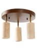 Opviq Plafonnière beige/bruin - Ø 30 cm