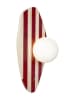 Opviq Lampa ścienna w kolorze beżowo-czerwonym - wys. 42 x Ø 10 cm