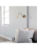 Opviq Wandlamp goudkleurig - (L)40 cm