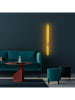 Opviq LED-Wandleuchte in Gold - (L)91 cm