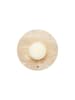Opviq Lampa ścienna w kolorze beżowym - wys. 25 x Ø 12 cm