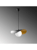 Opviq Hanglamp "Vatoz" zwart - (B)38 x (D)32 cm
