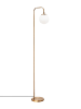 ABERTO DESIGN Lampa stojąca w kolorze złotym - wys. 146 x Ø 27 cm