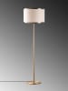 Opviq Standleuchte in Creme/ Gold - (H)156 cm