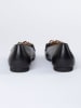 JOLANA & FENENA Leder-Slipper in Schwarz