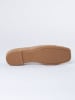 JOLANA & FENENA Leder-Slipper in Beige