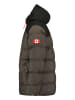 Canadian Peak Winterjacke "Cashblendeak" in Anthrazit/ Schwarz