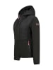 Canadian Peak Fleecejacke "Tigneseak" in Schwarz