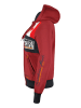 Canadian Peak Sweatjacke "Face" in Rot