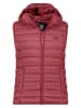Canadian Peak Kamizelka pikowana w kolorze bordowym