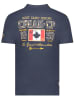 Canadian Peak Koszulka polo "Kapucineak" w kolorze granatowym