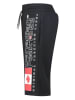 Canadian Peak Bermudy dresowe "Pogoeak" w kolorze czarnym