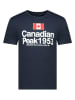 Canadian Peak Koszulka "Jackeak" w kolorze granatowym