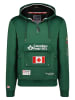 Canadian Peak Hoodie in Grün