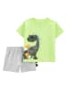 carter's 2tlg. Outfit in Grün/ Grau