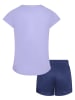 Converse 2tlg. Outfit in Lila/ Dunkelblau