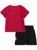 Converse 2tlg. Outfit in Rot/ Schwarz