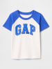 GAP Shirt in Weiß/ Blau