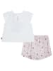 Levi's Kids 2tlg. Outfit in Weiß/ Rosa