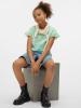 Vero Moda Girl Shirt "Panna Charly" in Hellgrün