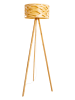 näve Staande lamp "Finja" bamboekleurig - (H)148 cm