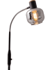 näve Staande lamp "Fumoso" zwart - (H)148 cm
