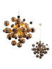 näve Hängeleuchte "Explosion" in Gold - Ø 65 cm