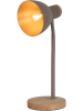 näve Bureaulamp bruin - (H)36,5 x Ø 14 cm