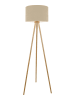 näve Standleuchte "Ardita" in Beige/ Hellbraun - (H)152 cm