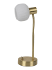 näve Tischleuchte "Learta" in Weiß/ Gold - (H)36,5 cm