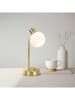 näve Tischleuchte "Learta" in Weiß/ Gold - (H)36,5 cm