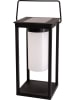 näve LED-Solarlaterne in Schwarz - (H)28 cm